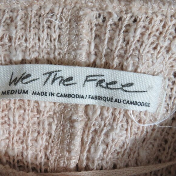 Free People Size Medium We the Free Tommy Turtleneck Tunic Long Sleeve NEW - Picture 6 of 7